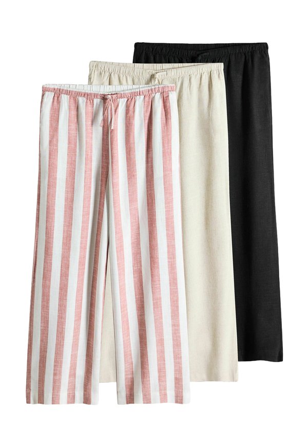 3 PACK PULL ON WIDE  - Stoffhose