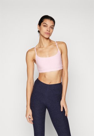 COZY STRAPPY LOW IMPACT BRA - Športová podprsenka s nízkou podporou - sugar pink heather