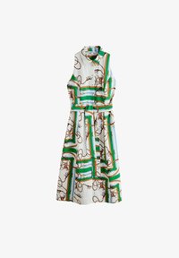 Non sélectionné, green white rope print