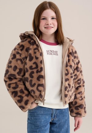 WE Fashion, REVERSIBLE - Talvitakki - beige