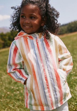 Next, REGULAR FIT - SHOWER RESISTANT PRINTED CAGOULE  - Regnjakke / vandafvisende jakker - multi stripe