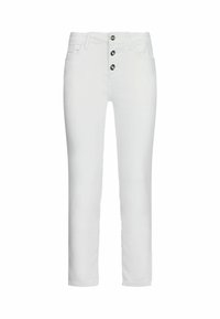 Oprijete (skinny) kavbojke - white