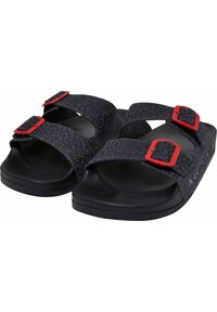 Karl Kani POOL - Papucsszandálok - grey black red
