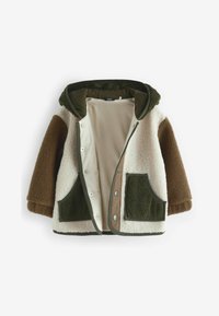 Next REGULAR FIT - Fleecejakke - ecru green