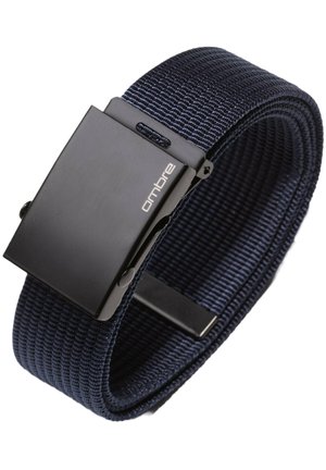 WEBBING WITH ADJUSTABLE BUCKLE - Belt - blue navy