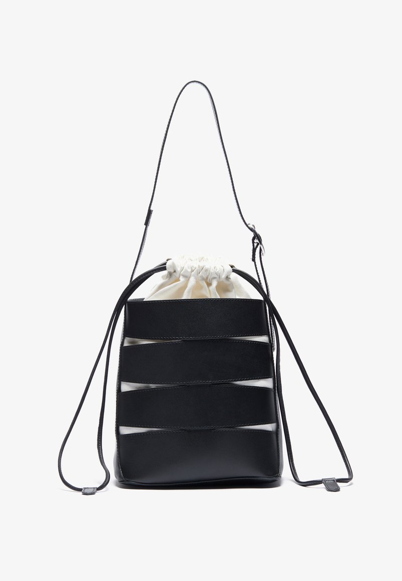 Zign LEATHER - Ručna torba - black