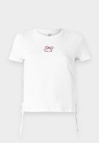 ONLCARLA LIFE DETAIL BOX - Tricou cu imprimeu - bright white