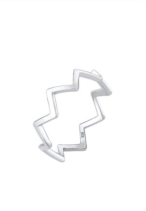 ZIG ZAG - Ring - silver-coloured