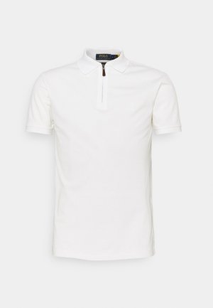 SLIM FIT STRETCH MESH POLO SHIRT - Polo shirt - white