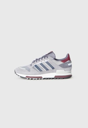 ZX 600 UNISEX - Sneakers low - grey/legend ink/maroon