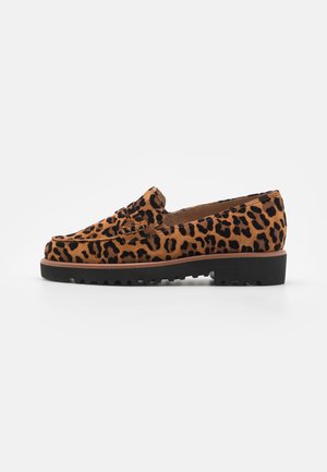 Slip-ons - brown/black