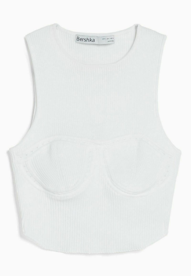 Bershka Top wit Bershka Top wit