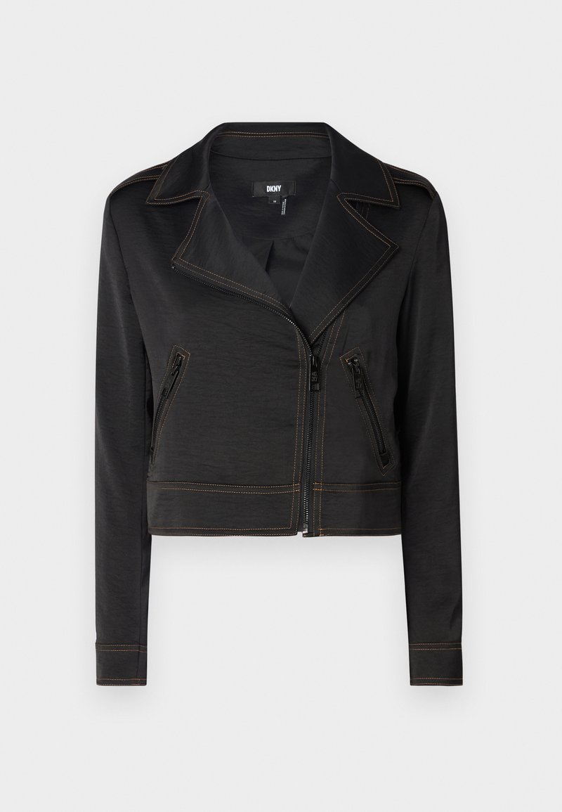 DKNY Lichte jas zwart