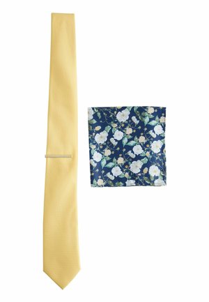 SET  - Pocket square - yellow blue