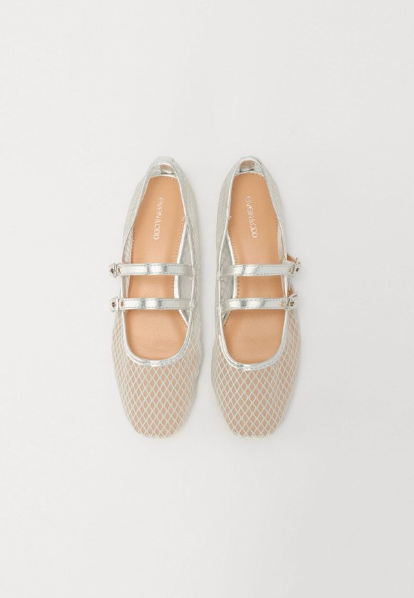 Ballet pumps - silver3