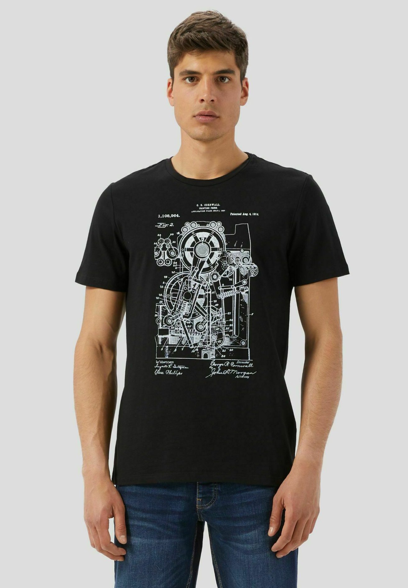 Conbipel T-shirt con stampa - nero - Zalando.it