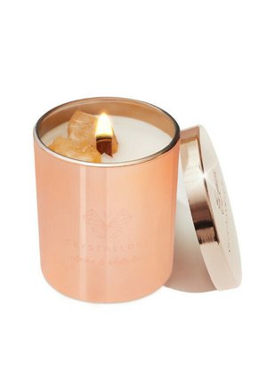 CITRINE SOY CANDLE - WHITE TEA - Duftkerze - gold