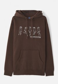 STRING PUPPET HOODIE - Hanorac - brown