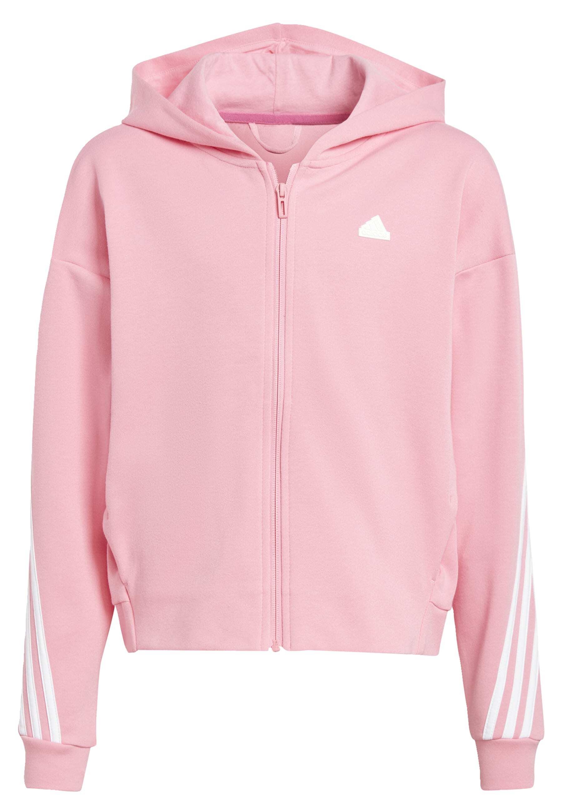 adidas Sportswear bliss FUTURE - 3-STRIPES FULL-ZIP - ICONS Sweatjacke pink/white/rosa