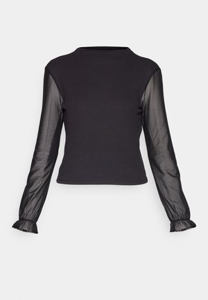 ONLY ONLVEGA - T-shirt à manches longues - black