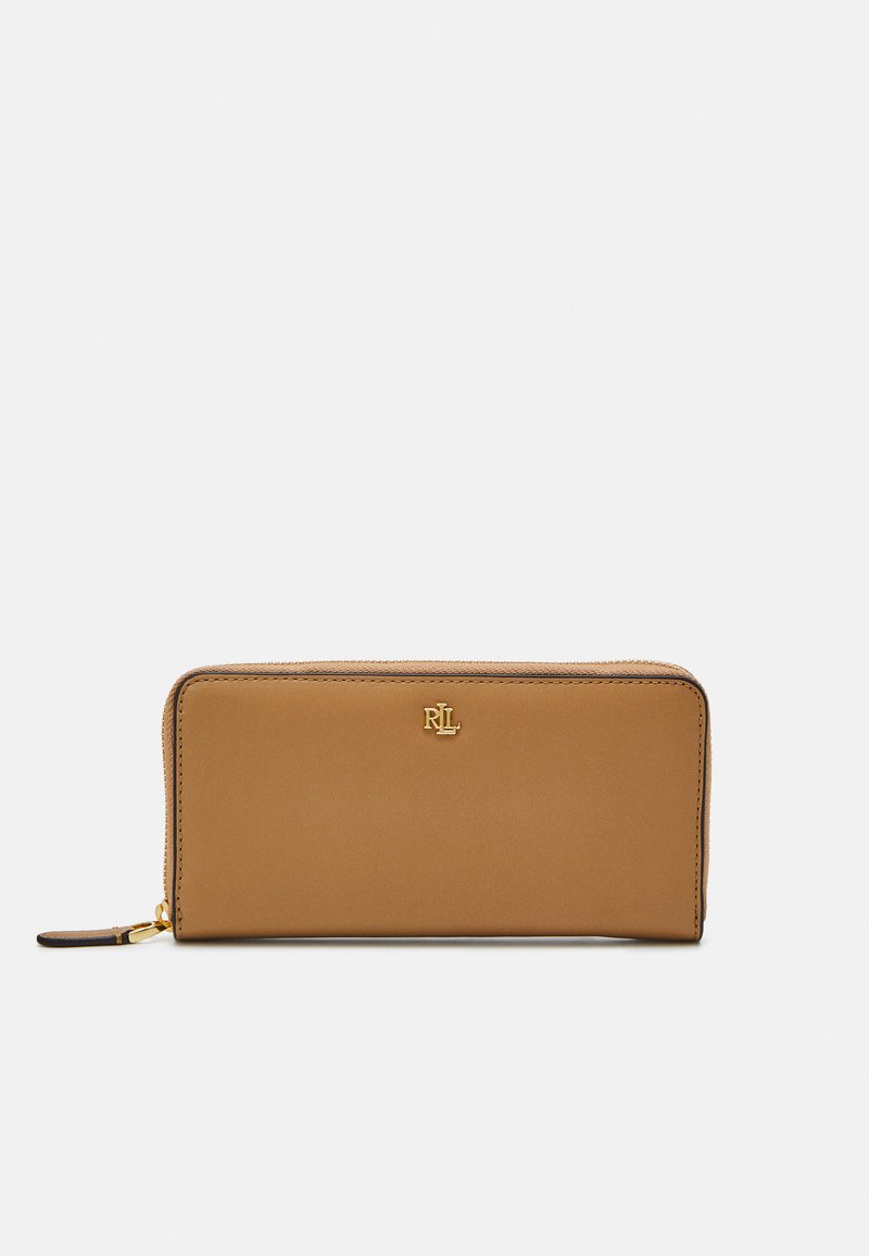 Lauren Ralph Lauren LEATHER CONTINENTAL WALLET - Maks - camel