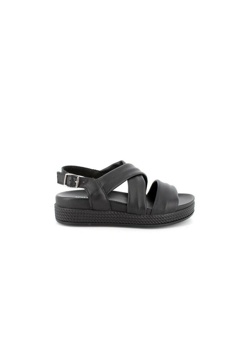 Sandalen met plateauzool,Comfortabele hoge hak sandalen, open teen antislip sandalen, zwart, 39,Damessandalen met open teen en voetbed