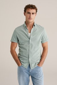 WE Fashion THE KNITTED - Overhemd - green