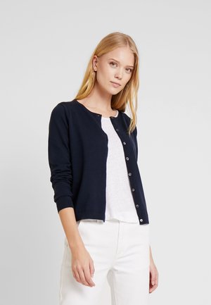 HERITAGE BUTTON UP CARDIGAN - Cardigan - midnight