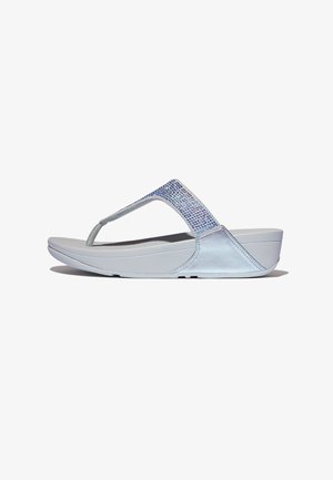 FitFlop, LULU TOEPOST - HOTFIX - Chanclas de baño - steeled silver
