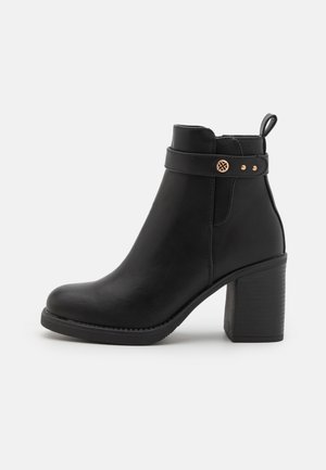Anna Field, Bottines à talons hauts - black