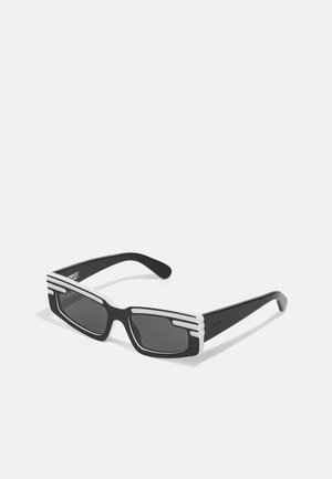 RECTANGULAR WING SUNGLASSES - Sluneční brýle - black