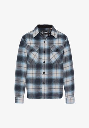 Schott, SHCARL4 - Chemise - bleu