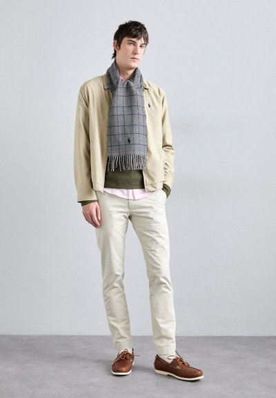 Polo Ralph Lauren REVERSIBLE PLAID WOOL BLEND SCARF - Κασκόλ - grey multi