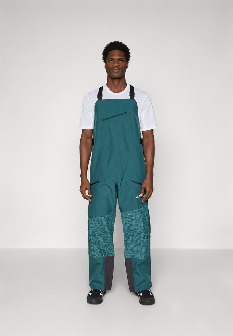 Adidas Terrex BIB - Sínadrág - aurora ivy/preloved teal