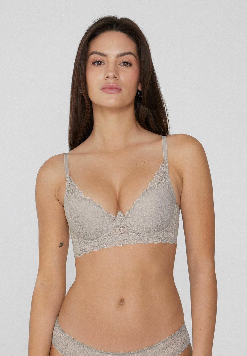 Tezenis SUPER MALIB�Ù  - Sujetador push-up - weiß j ice grey