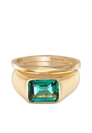 2 PACK STATEMENT LOOK - Ringe - gold-coloured