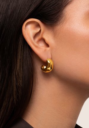 Boucles d'oreilles Vintage Golden Hearts main image 1