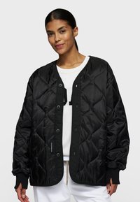 10DAYS LIGHT PADDED  - Wintermantel - black
