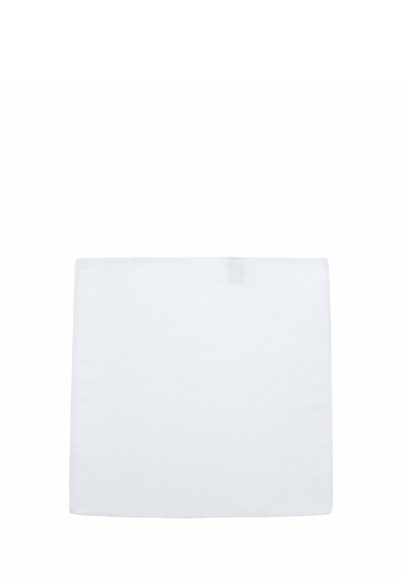 Seidenfalter BASIC UNI - Pocket square - weiß