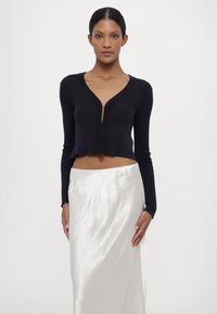 Max Mara Leisure ALESSIO - A-line skjørt - grigio perla