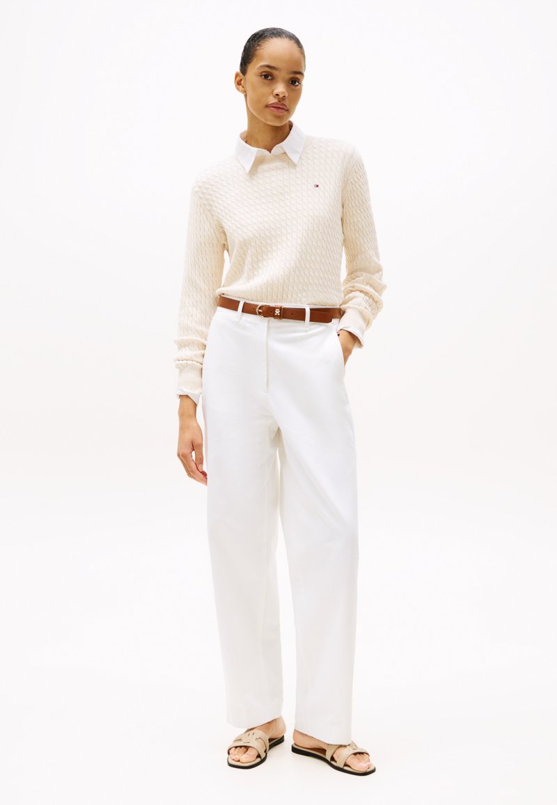 Tommy Hilfiger - LOGO STRAP MULE - Mules - misty blush, Enlarge