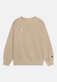 Champion ICONS CREWNECK TONAL LOGO - Melegítőfelső - beige