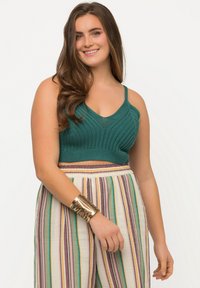 Ulla Popken Top - dark green