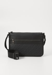 MONOGRAM CROSSBODY - Skuldertasker - black