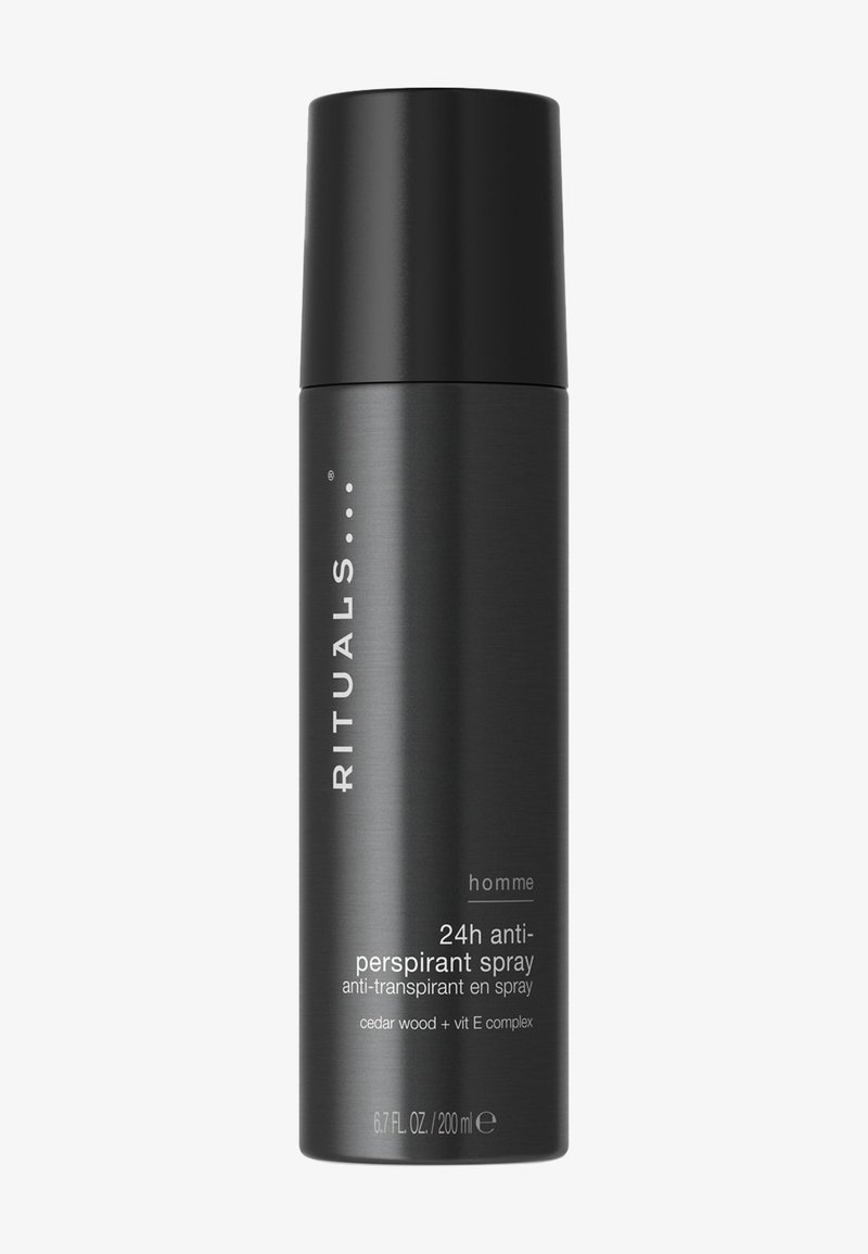 Rituals - 24H ANTI-PERSPIRANT SPRAY - HOMME- WOODY - CEDAR WOOD + VITAMIN E COMPLEX - Anti-transpirant, Vergroten