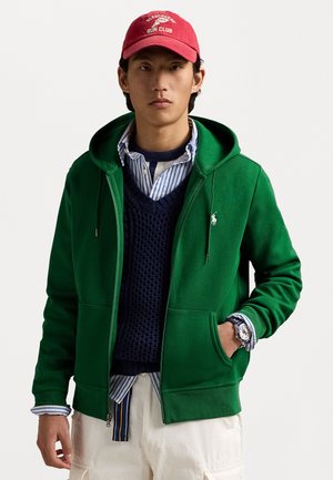 Sweatjakke - tennis green