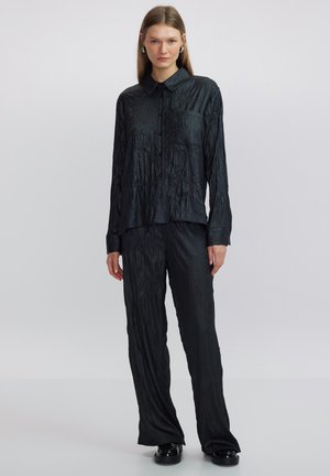 Ipekyol TEXTURED - Trousers - black
