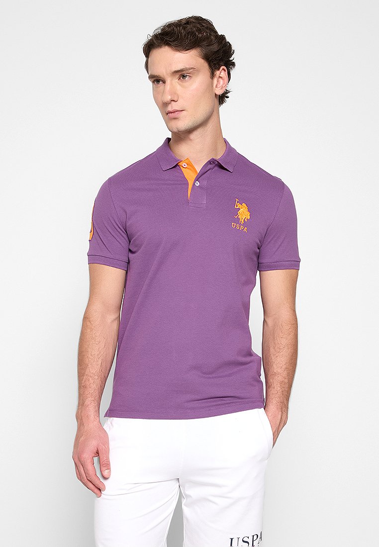 U.S. Polo Assn. Poloshirt paars U.S. Polo Assn. Poloshirt paars