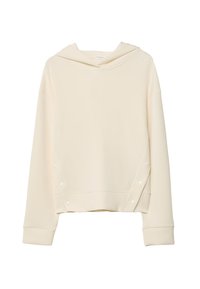 Pulover s kapuco - white