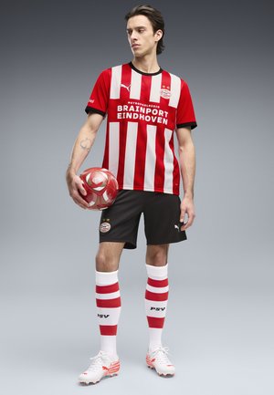 Puma, PSV EINDHOVEN 26/27 SHORTS - Pantaloncini sportivi - black- red